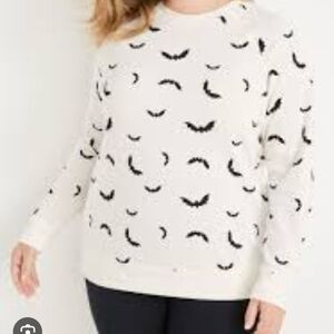 Halloween Bats Fleece Sweatshirt